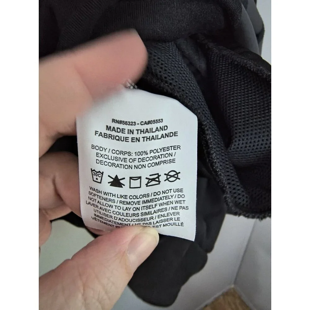 Nike Women’s Black Just Do It Crewneck Sweatshirt Size Small Pockets